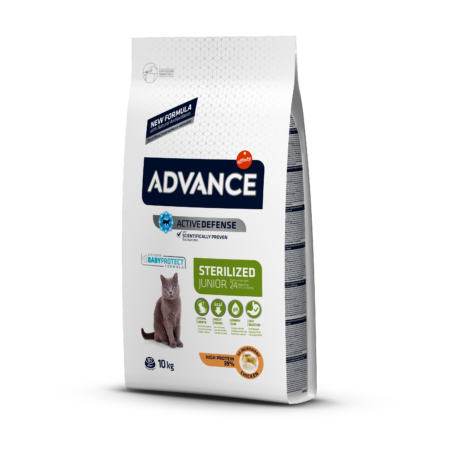 Advance Pisică – Sterilizat Junior 10 kg