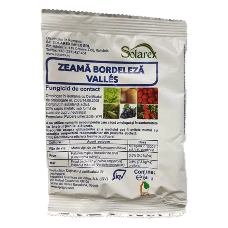 Fungicid Zeama Bordeleza 50gr