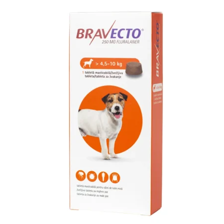 Bravecto 4.5 - 10 kg (1tbl x 250mg)