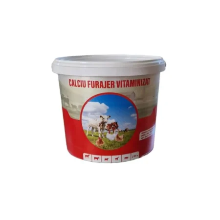 CALCIU FURAJER VITAMINIZAT 5 KG PASTEUR